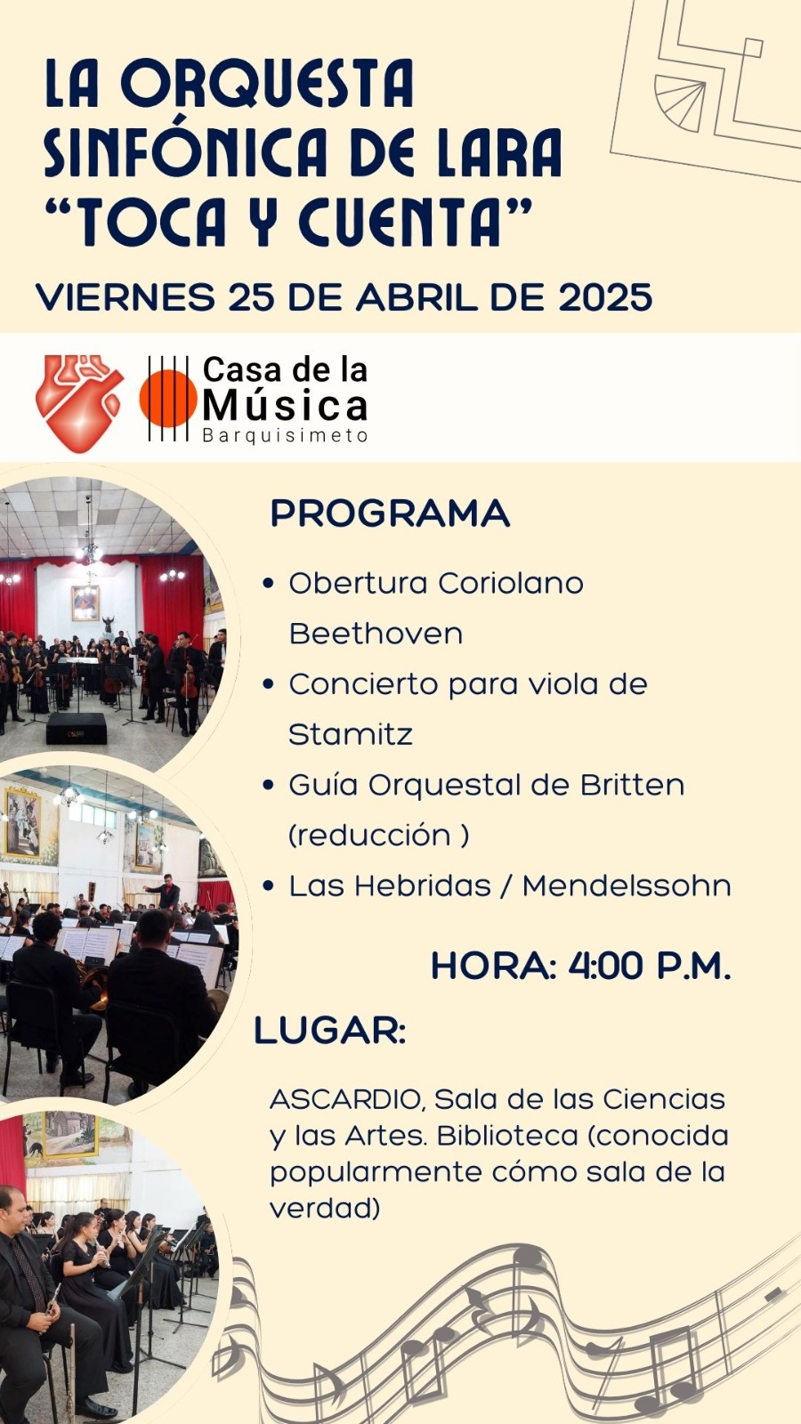 La Orquestas Sinfónica de Lara 